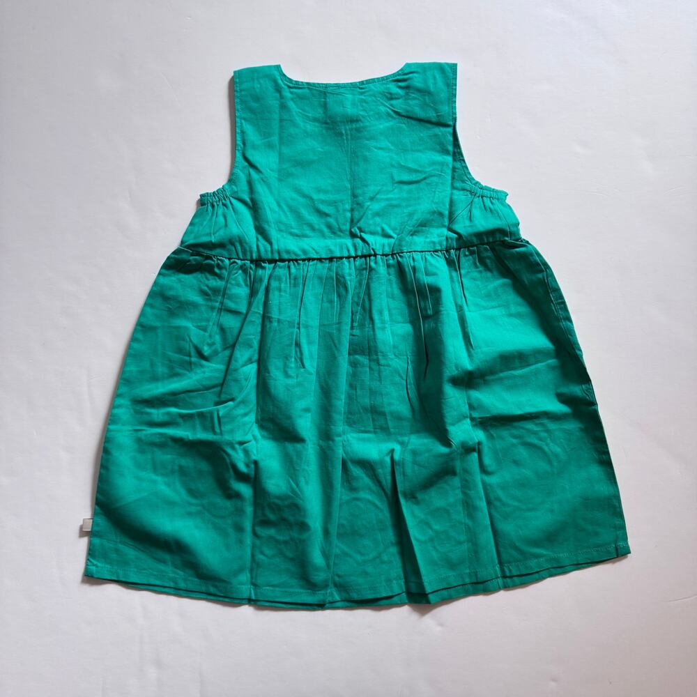 NWT Frugi organic green ladybug appliqué dress - Picture 5 of 5